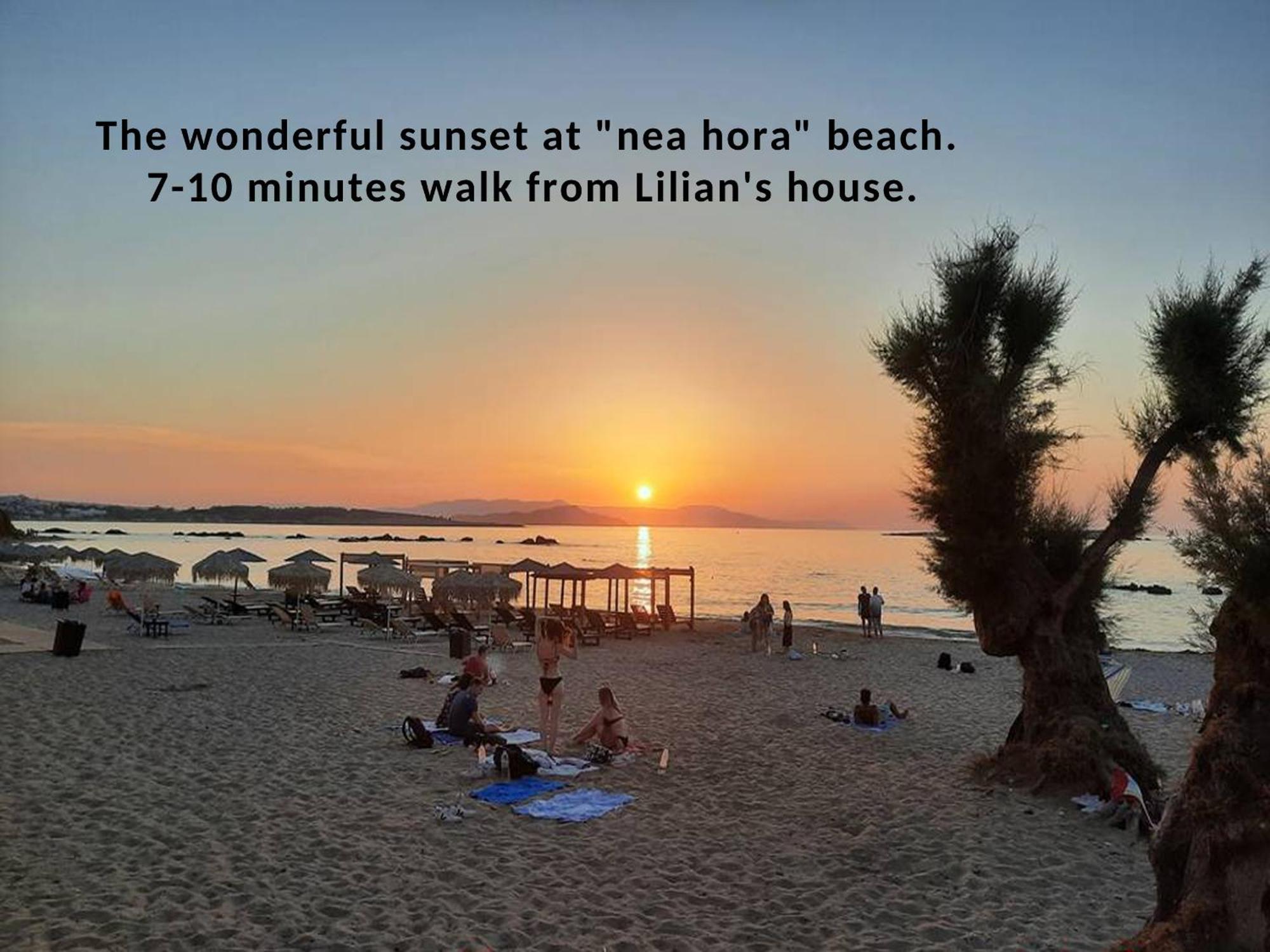 Lilian'S House Villa Hriszí Aktí Haniá Kültér fotó